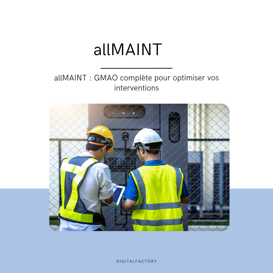 allMAINT : GMAO complète pour optimiser votre maintenance industrielle