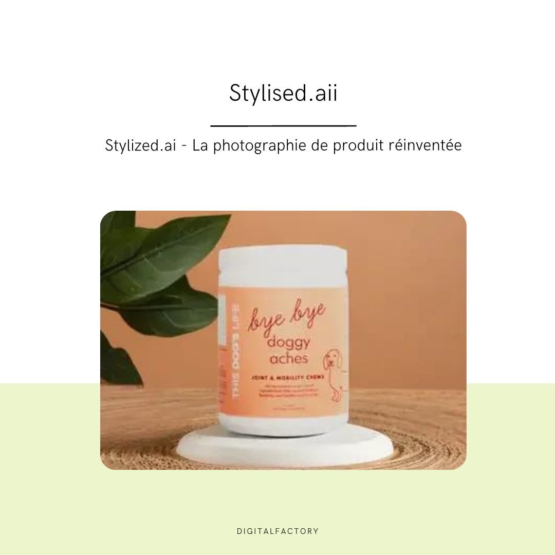 Stylized.ai - La photographie de produit réinventée - Digital factory