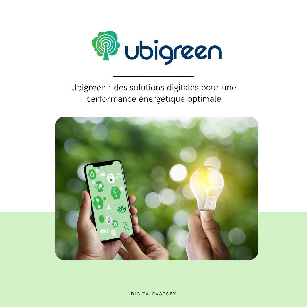 Image de présentation de l'outil Ubigreen : une application pour gérer et améliorer la performance énergétique optimale