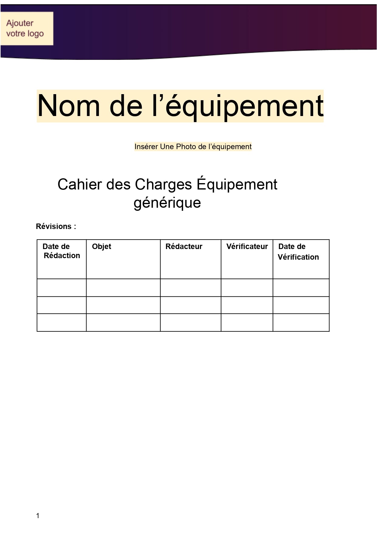Mod le Cahier Des Charges Machine Industrielle Exemple Complet Mod le Cahier Des Charges Machine Industrielle Exemple Complet