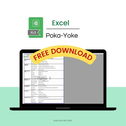 Poka Yoke Excel Template - Advanced Error Prevention Tool / Modèle Excel Poka Yoke - Outil Avancé de Prévention des Erreurs