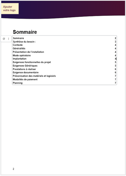 A7/ Modèle cahier des charges – Machine Industrielle - Doc - Digital Factory 